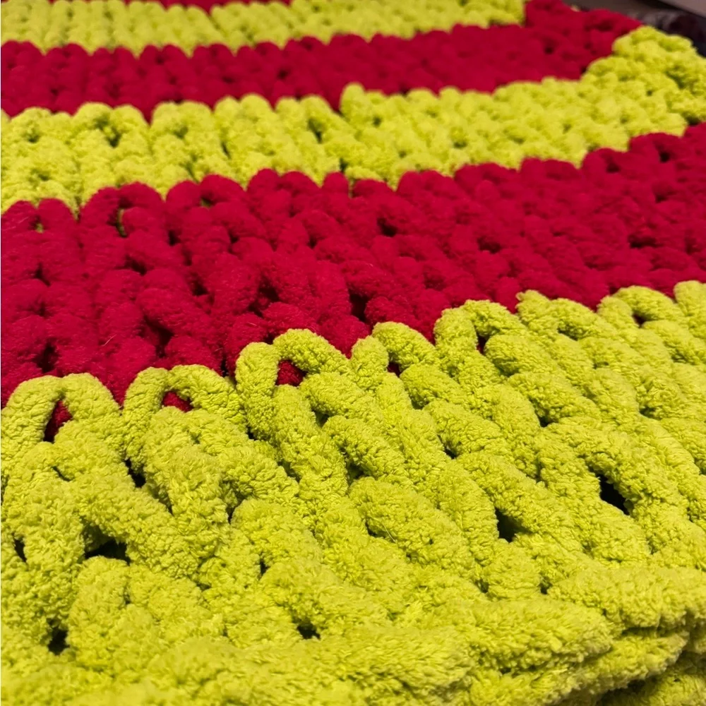 Handmade cozy hand